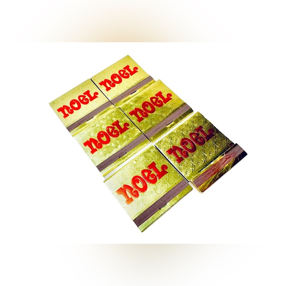 Toledo Scale Employees Credit Union Vintage Christmas Noel Unstruck Match Books - Picture 6 of 15